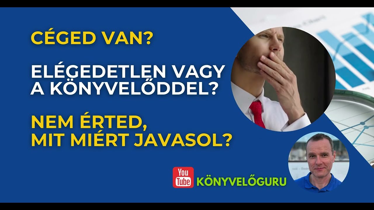 K&ouml;nyvelőv&aacute;lt&aacute;s! El&eacute;gedetlen vagy a k&ouml;nyvelőddel? Seg&iacute;tek, hogy rendben legyen a k&ouml;nyvel&eacute;sed!