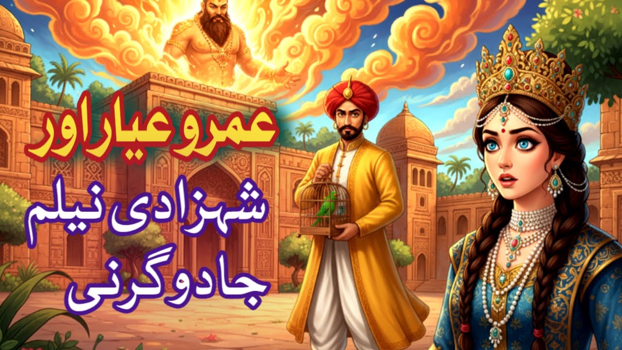 Umro Ayyar, Shatoon Jinn  Aur Shehzadi Neelum jadugarni | Umro Ayyar ki Kahaniyan  ‎‎‎‎