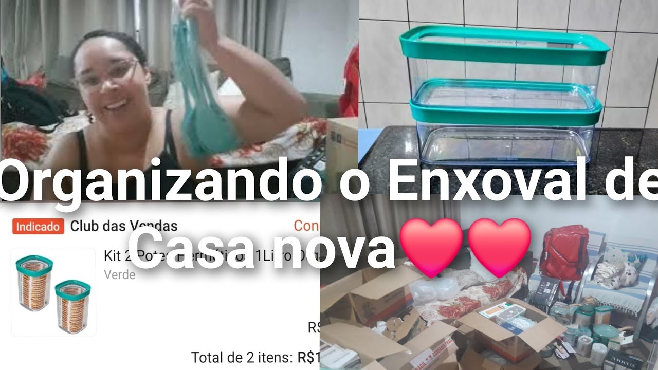 Organizando o Enxoval nas caixas, muita coisa linda e faqueiro maravilhoso 