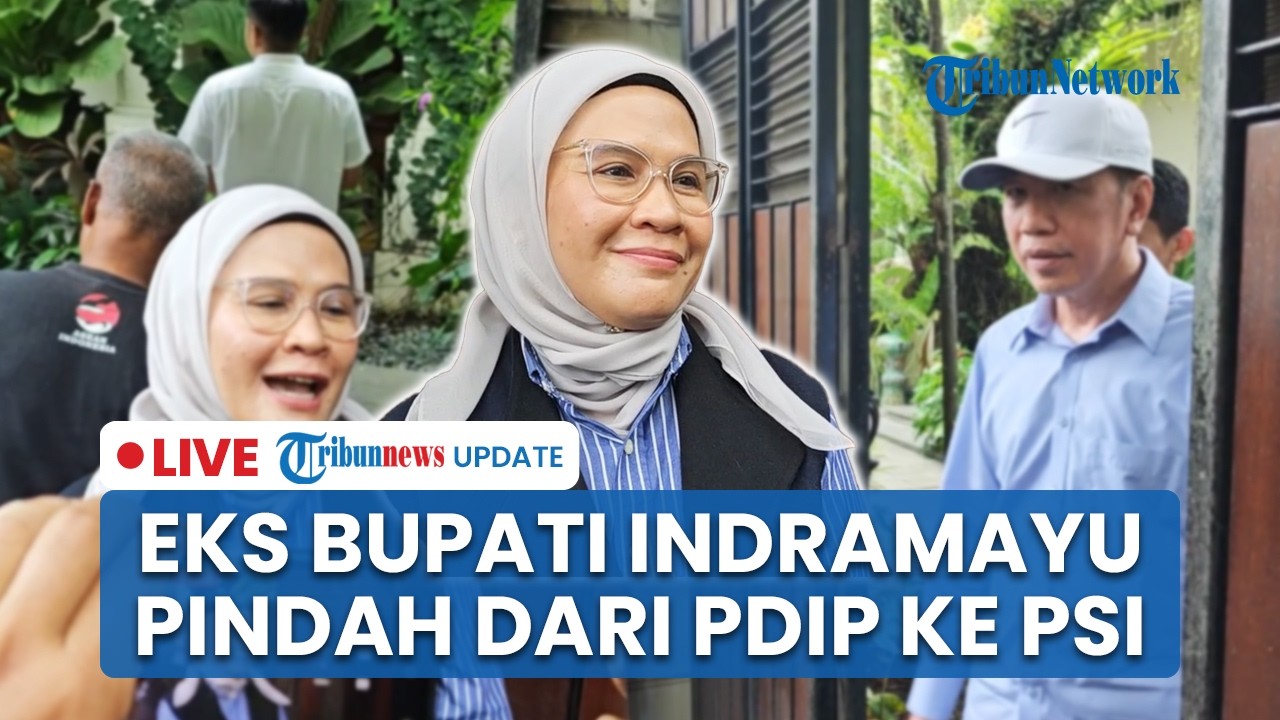 🔴LIVE: Merapat ke PSI dan Tinggalkan PDIP, Mantan Bupati Indramayu Nina Bachtiar Sowan ke Jokowi