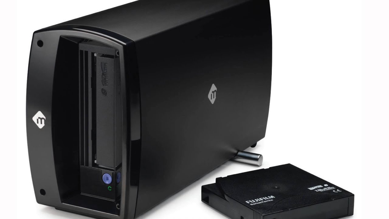 mTape by mLogic - LTO6 Thunderbolt archiving solution