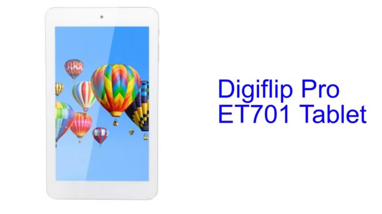Digiflip Pro ET701 Tablet Specification [INDIA]