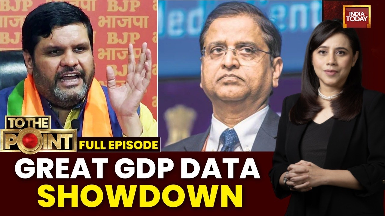 To The Point: India's Q1 GDP Grows 7.8% As Congress Questions Methodology, Alleges Data Fudging