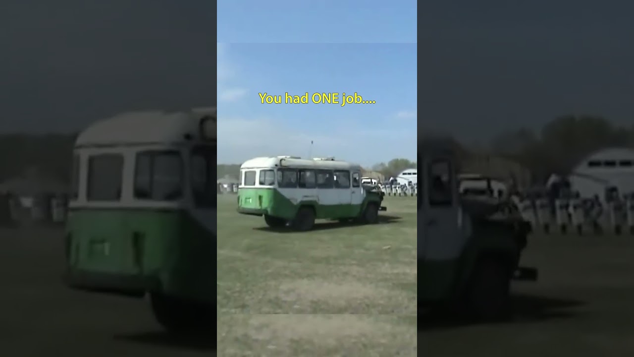 You had one job to do...
