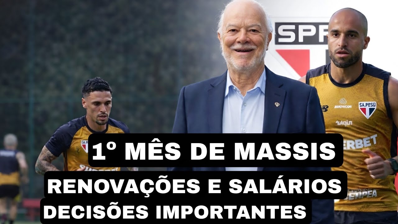 Primeiro mês de Massis no São Paulo: renovações, salários e decisões importantes