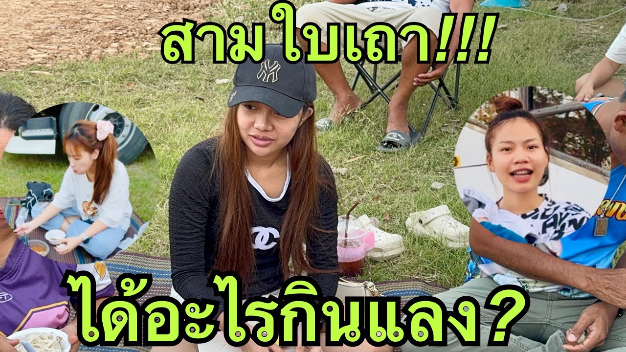 สามใบเถา❤️ได้อะไรกินแลง❓#ฮักแพงวรัญญาภรณ์ 