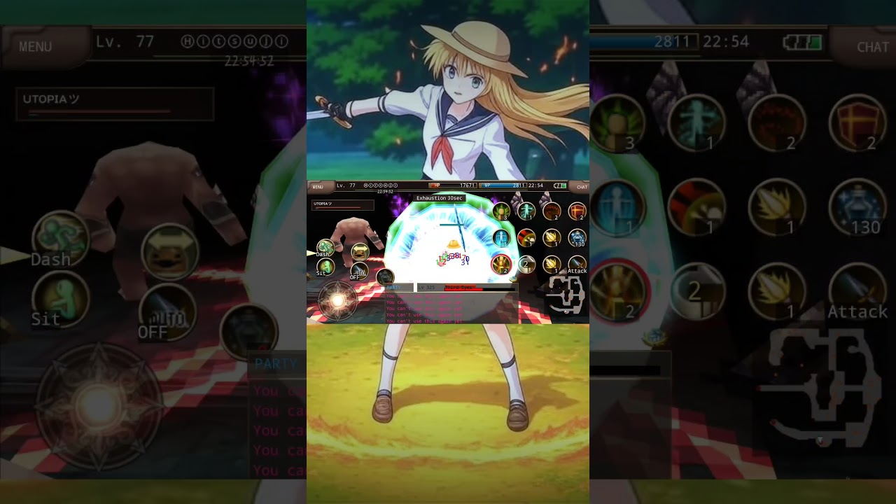 Iruna ID Paladin special Equip Regen Hp cost Mp #iruna #paladin #knightgirl