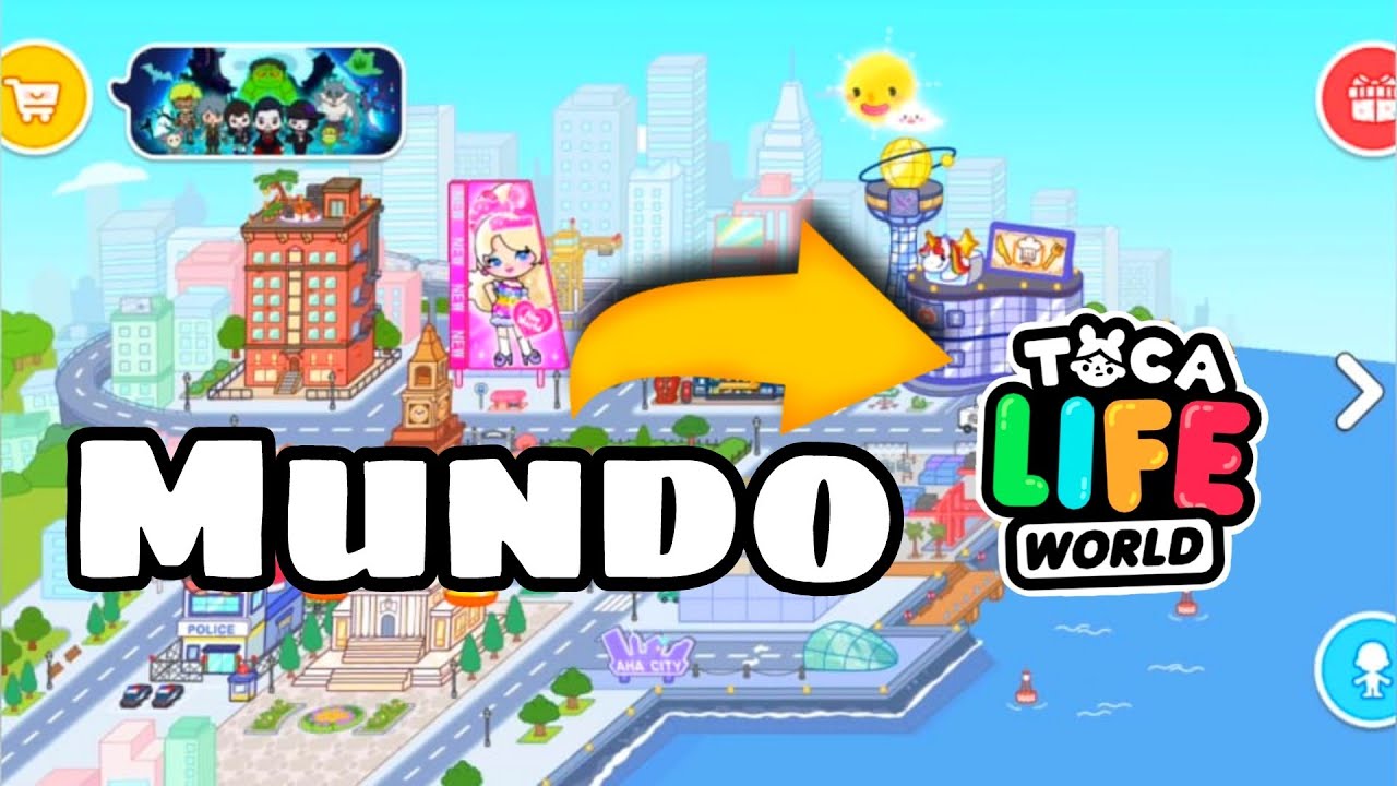 Vamos conhecer as ilhas do  mundo do toca life world?