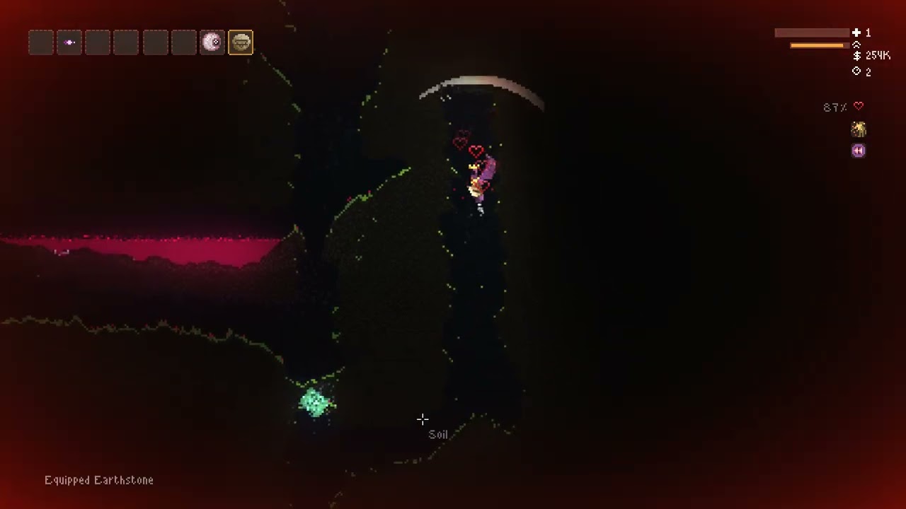 i nearly lost a god run again