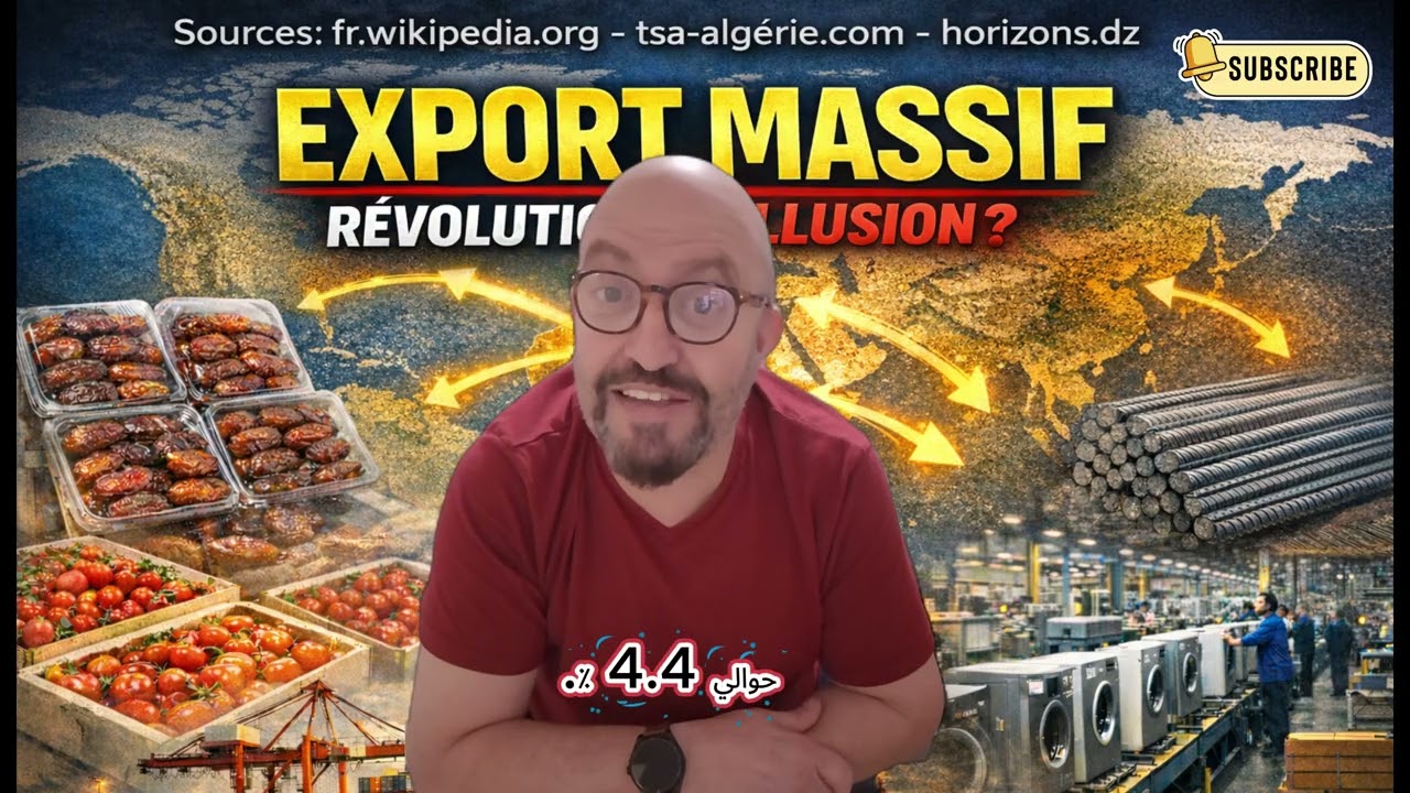 &ldquo;EXPORT MASSIF : L&rsquo;ALG&Eacute;RIE CHANGE TOUT&hellip; OU PAS ?&rdquo;
