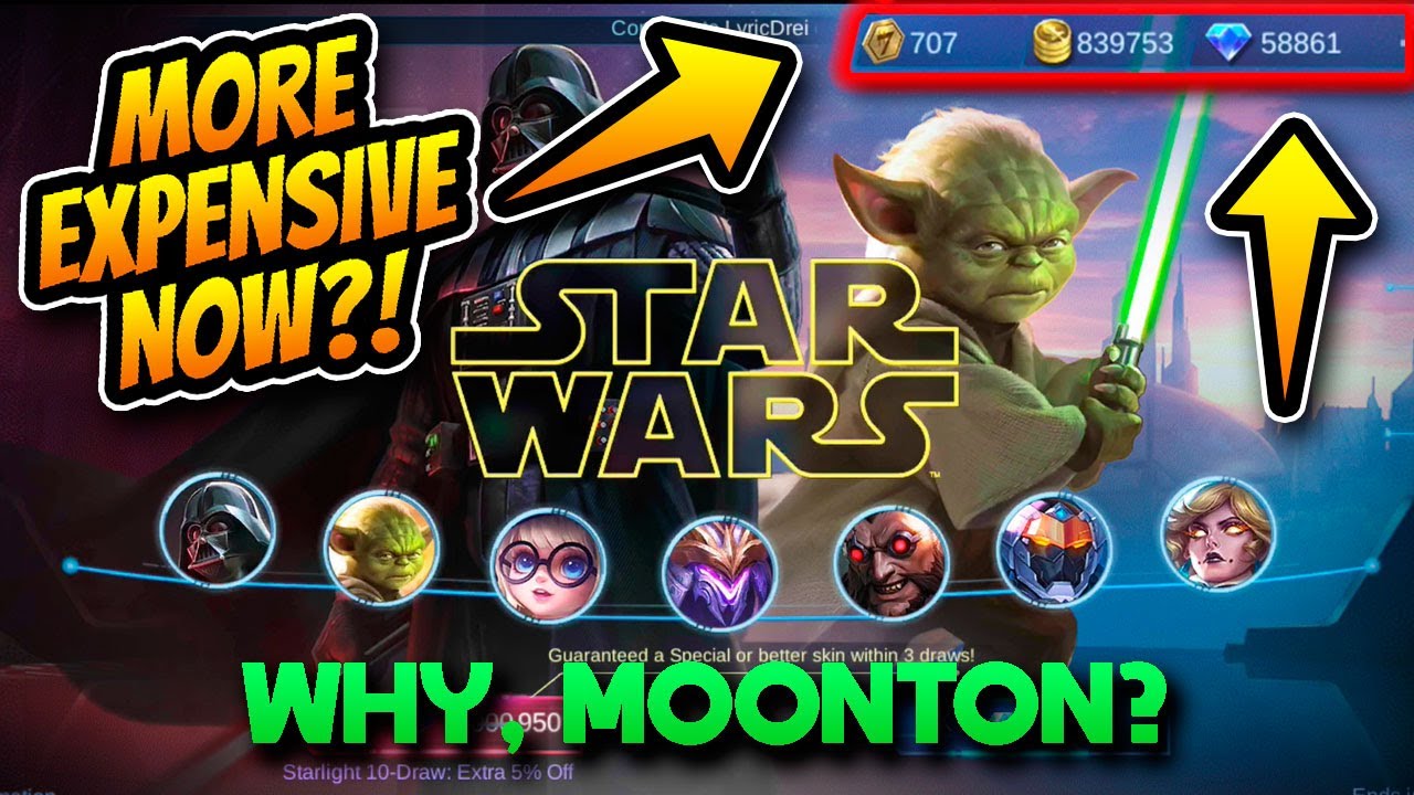 THAT'S MESSED UP, MOONTON... 🙄 (MLBB X Star Wars Event)