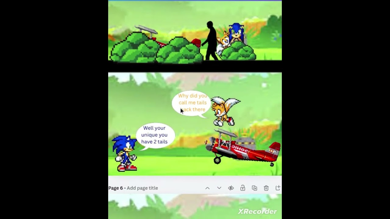 Sonic and tails the comic (prequel to sonic and blaze)
