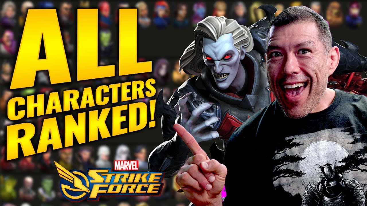 MARVEL STRIKE FORCE TIER LIST! ALL CHARACTERS RANKED Best to Worst | April 2025 | MSF