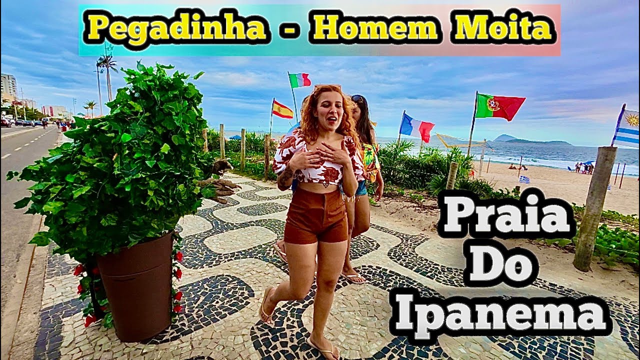 Pegadinha: Homem moita na praia de Ipanema - Bushman Prank in Rio de Janeiro