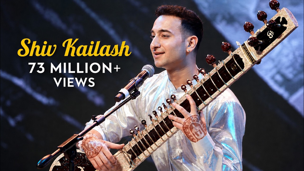 Shiv Kailash (Live in Mumbai) | Rishab Rikhiram Sharma | Sitar for Mental Health [Official Video]