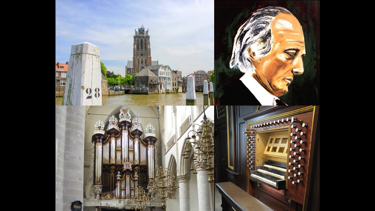Feike Asma – zijn laatste orgelconcert in de Grote Kerk te Dordrecht op 18 juli 1984