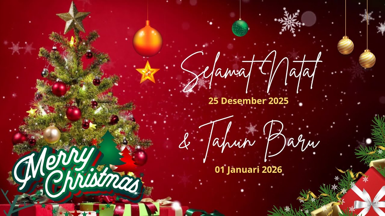 Video Ucapan Selamat Hari Natal 2025 dan Tahun Baru 2026 part2