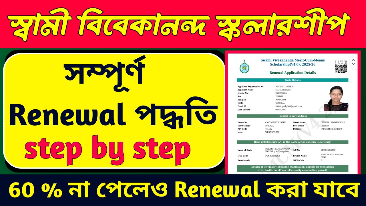 How To Check Svmcm Scholarship Status 2026 | Svmcm full Renewal Process| Senctioned