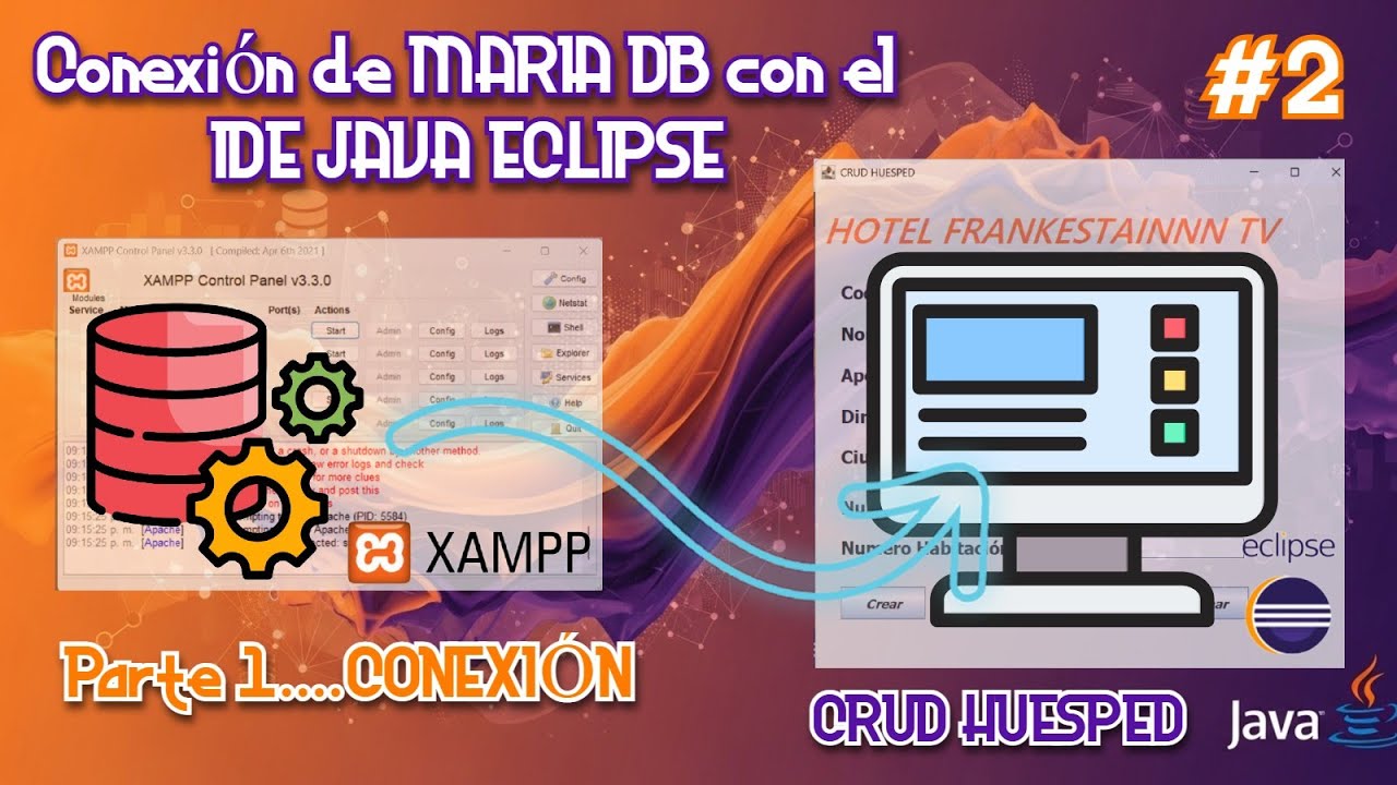 Como crear CRUD MARIA DB y JAVA ECLIPSE en Application Windows | Conexión a BD #eclipse #crud