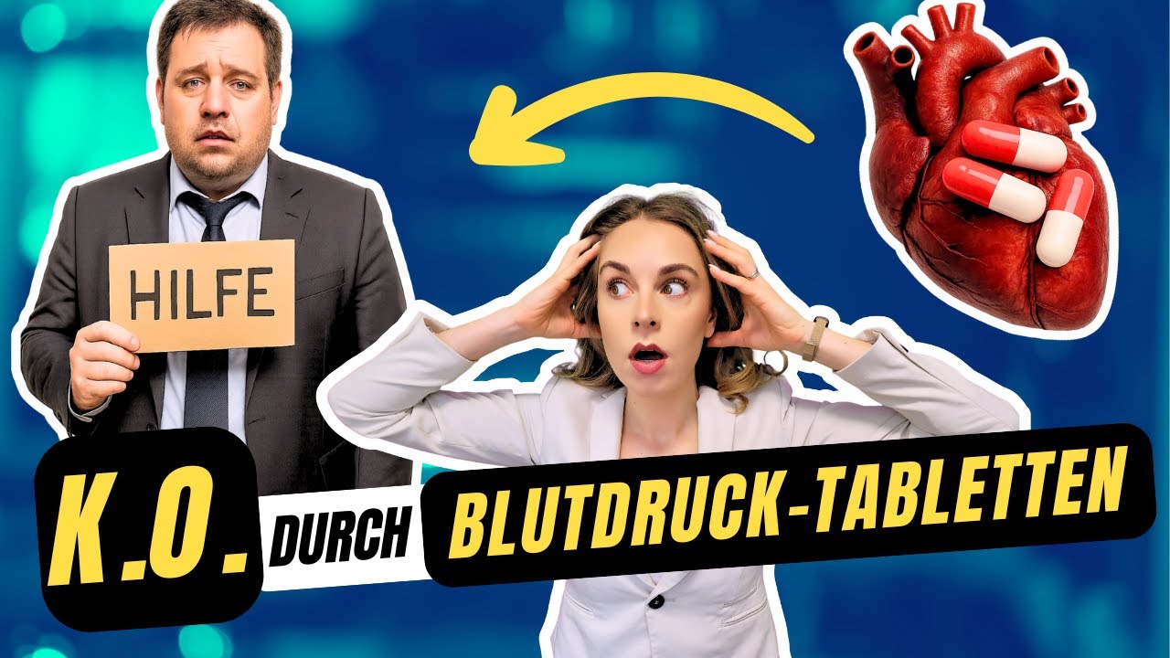 Wie gefährlich sind Blutdrucksenker? ⚠️ KEINER verrät dir diese 5 Nebenwirkungen der Medikamente...
