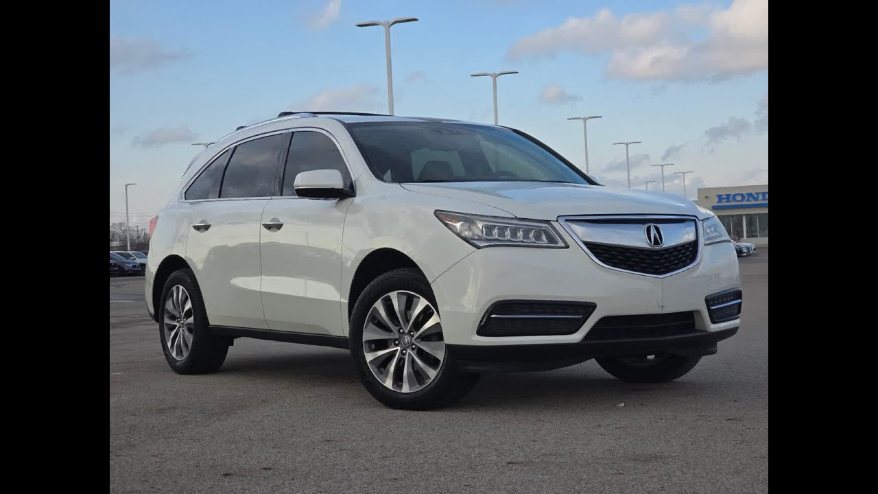 2015 Acura MDX SH-AWD 4dr Tech Pkg Columbus, Hillard, Grove City, Plain City, West Jefferson OH