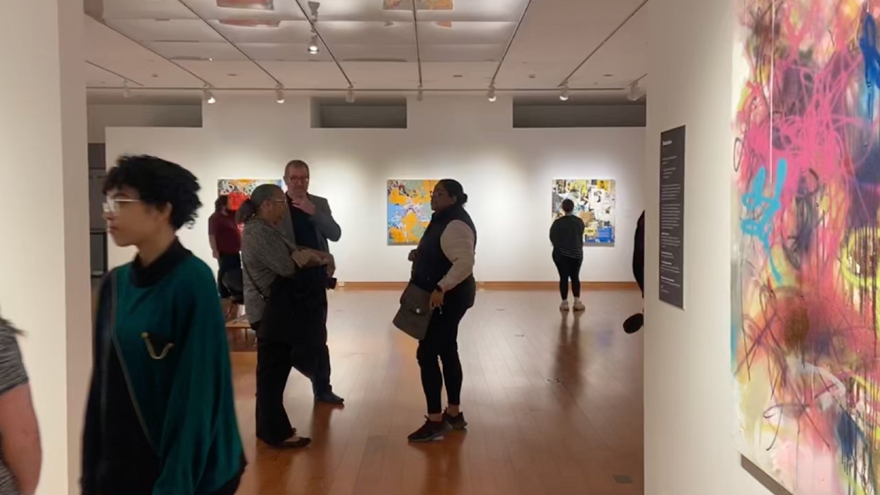Samuel E Vázquez: Poetic Reflection — Peeler Art Center, DePauw University