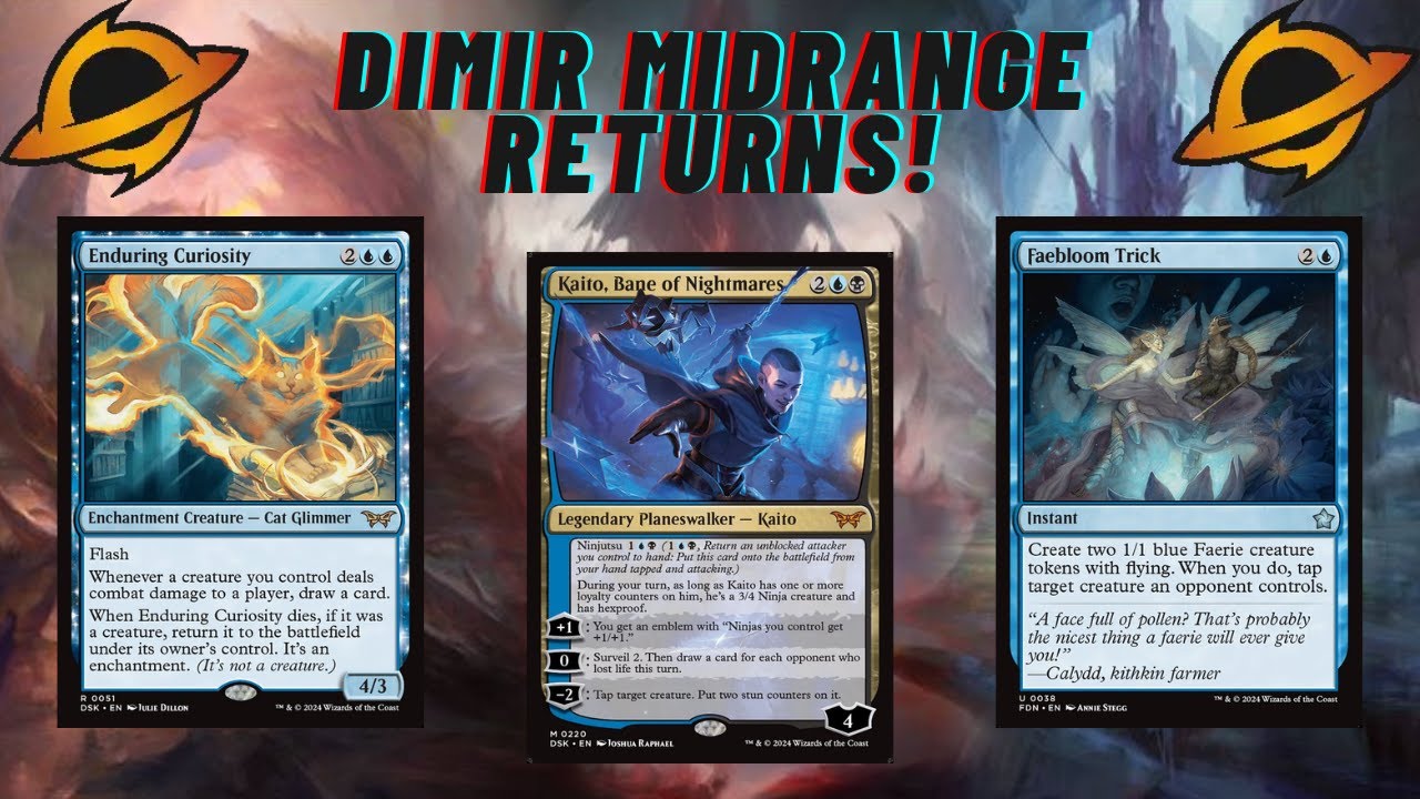 Can Dimir Hang With Izzet?? - Dimir Midrange Deck Tech For Standard!