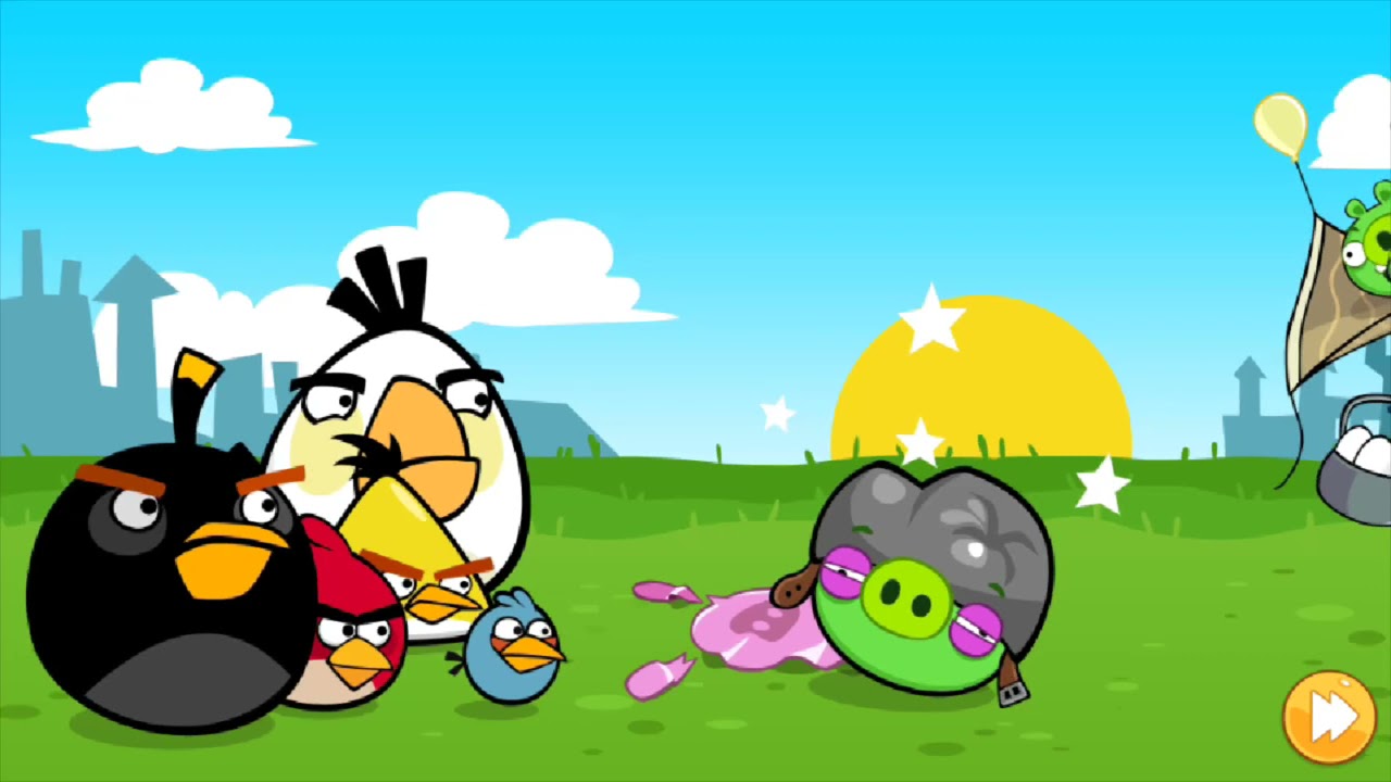 Angry Birds Classic Danger Above Mighty Eagle 100%