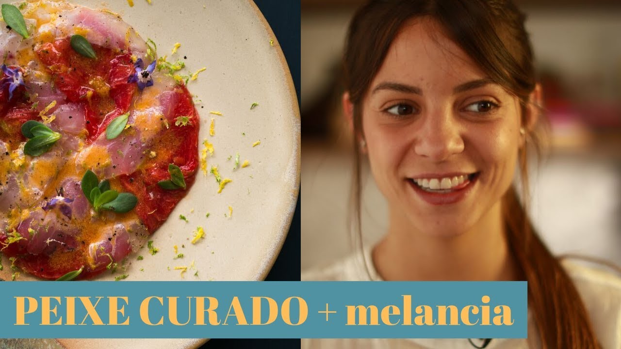 BADEJO CURADO + VINAGRETE DE MELANCIA E MARACUJÁ: JÁ IMAGINOU?