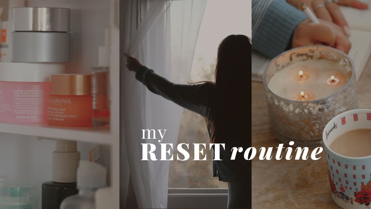 my 7 AM reset routine ⛅️ (ways to get out of a slump) ~aesthetic~