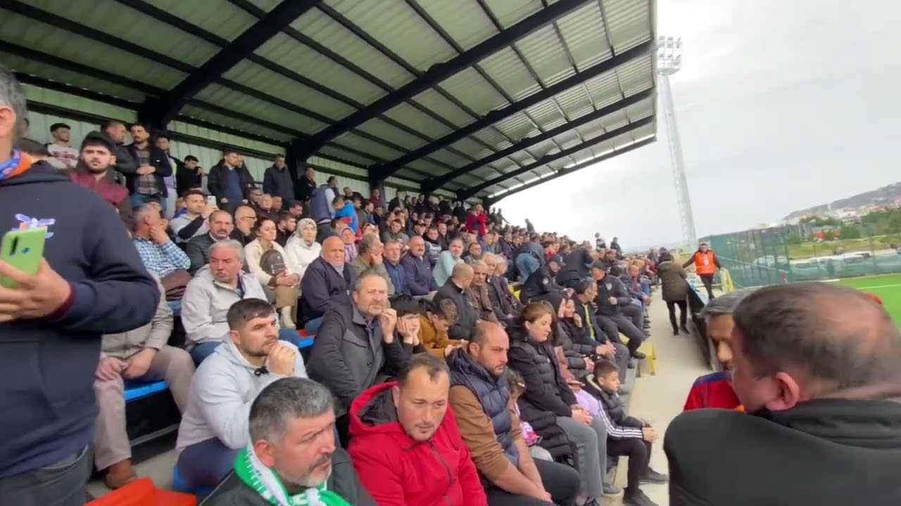 AMBER ÇAY EYNESİL BELEDİYESPOR’UN YENİ SAHASINDA İLK MAÇI