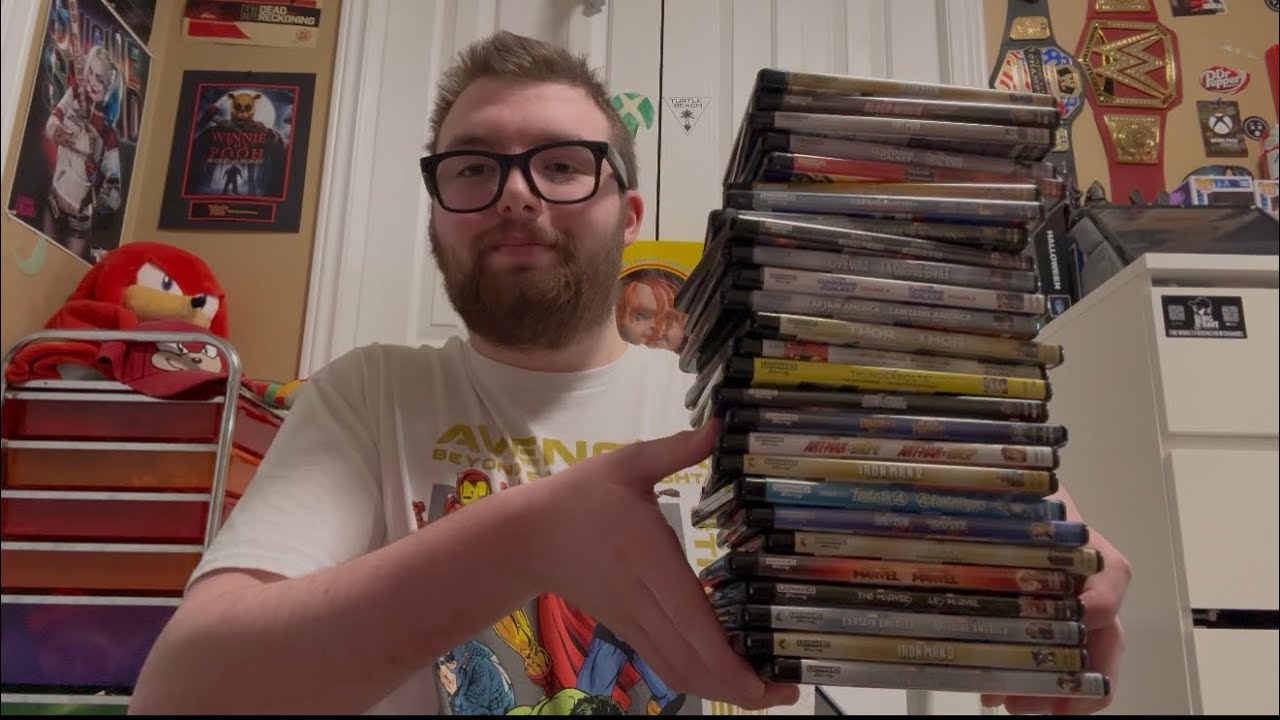 Unboxing every single Marvel movie on 4K
