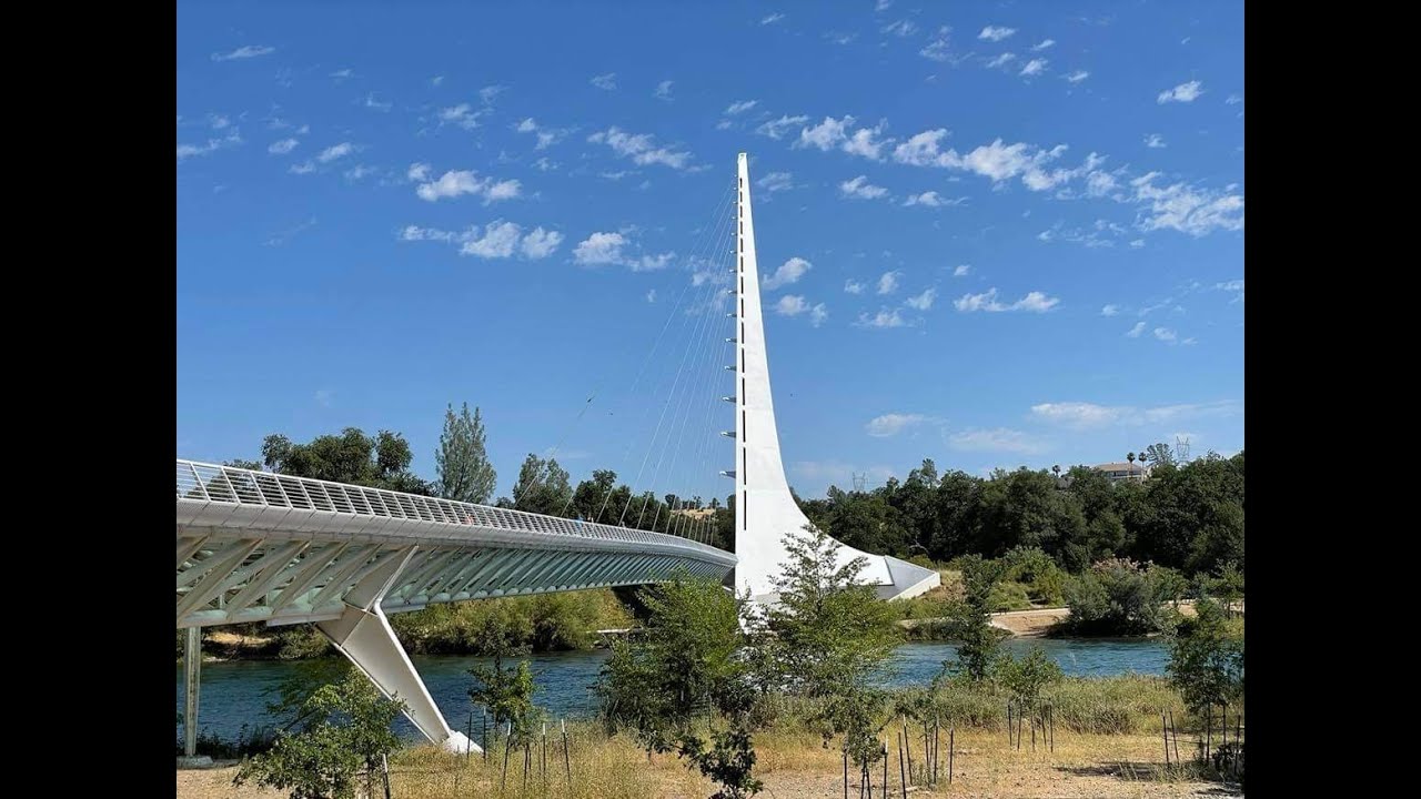 Exploring Sundial Bridge In Redding California