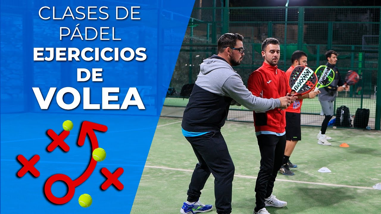 👉 CLASES DE PADEL · Ejercicios de 🎾 VOLEA ⭐⭐⭐⭐⭐ | Padelarte.com