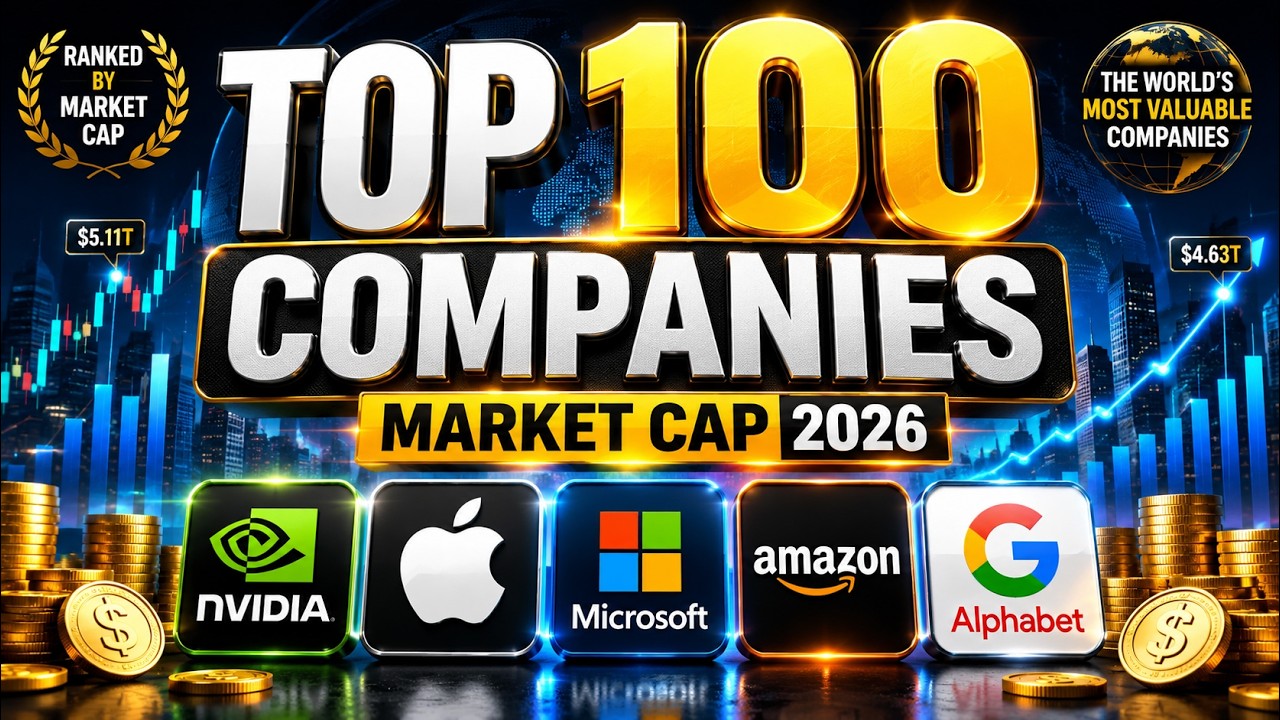 Top 100 Most Valuable Companies in the World (2026) 💰 | Market Cap Ranking