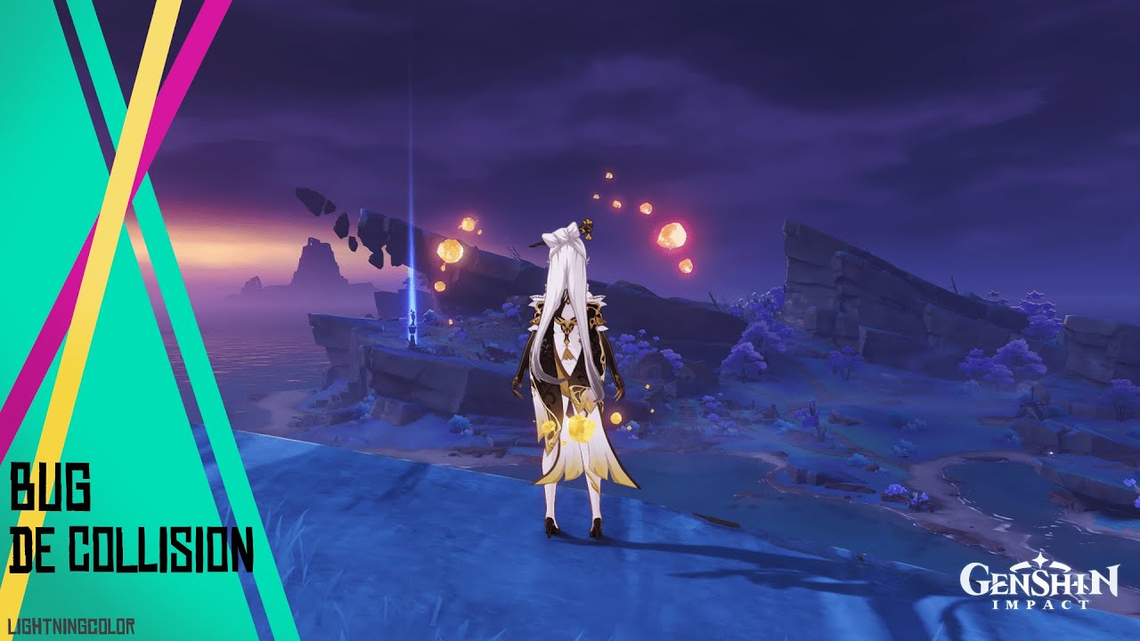 Bug de Collision Inazuma Genshin Impact (2021/09/01)