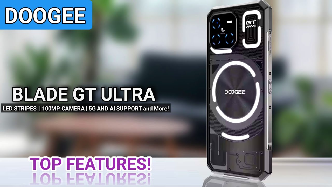 Doogee Blade GT Ultra -  LED Lights & INSANE Specs | Crazy 5G Rugged Smartphone