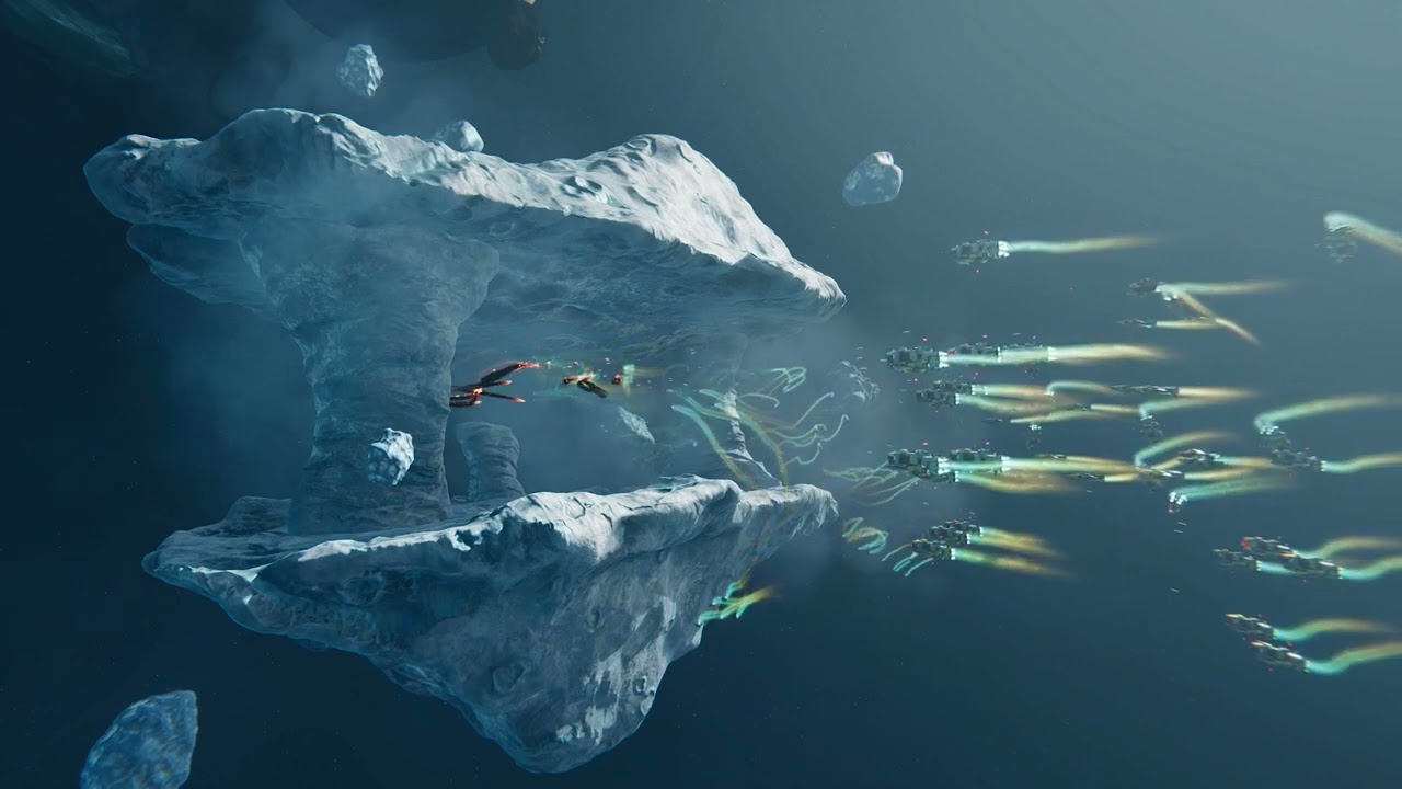 &lsquo;Nullspace&rsquo; - 3D Real-Time Strategy Space-Sim - Gameplay Trailer