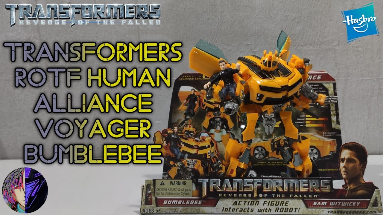 Transformers ROTF Human Alliance Voyager Bumblebee Review by Shin Wave