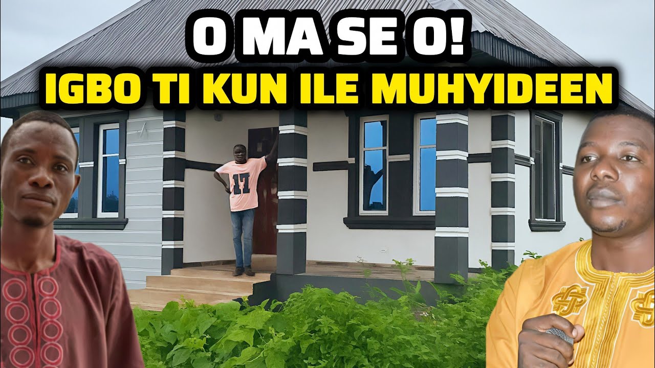 Haa! O Ma Se o Ẹtunwawo Bi Ile Muhyideen Agbala Gabriel Se Kun Fun Igbo Lẹyin To Kuro Lọdọ Agbala