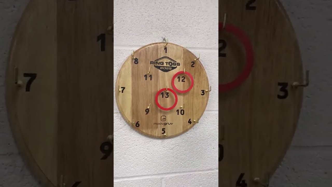 moovgruv Ring Toss Boss! 4 Player Hook and Ring Toss Game Review, Ring toss for outdoors and indoor