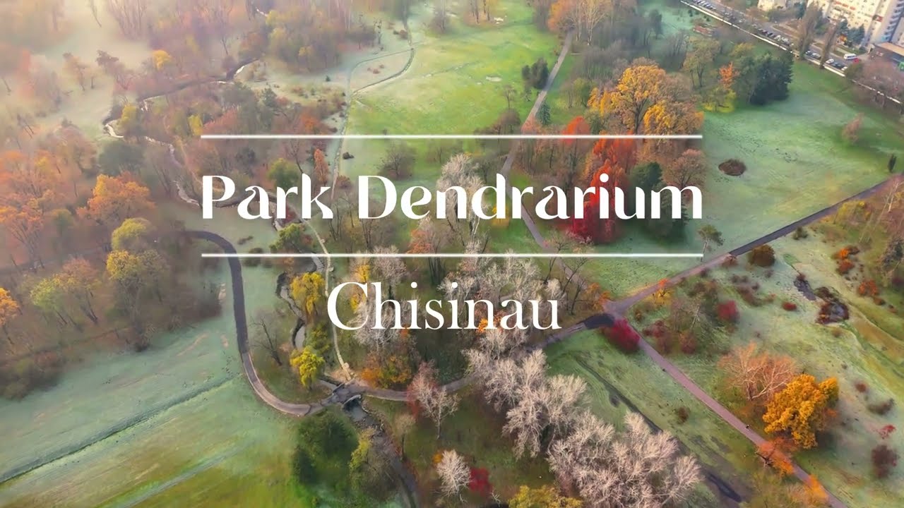[4K] MD Parcul Dendrarium din Chisinau(O zi de toamna)