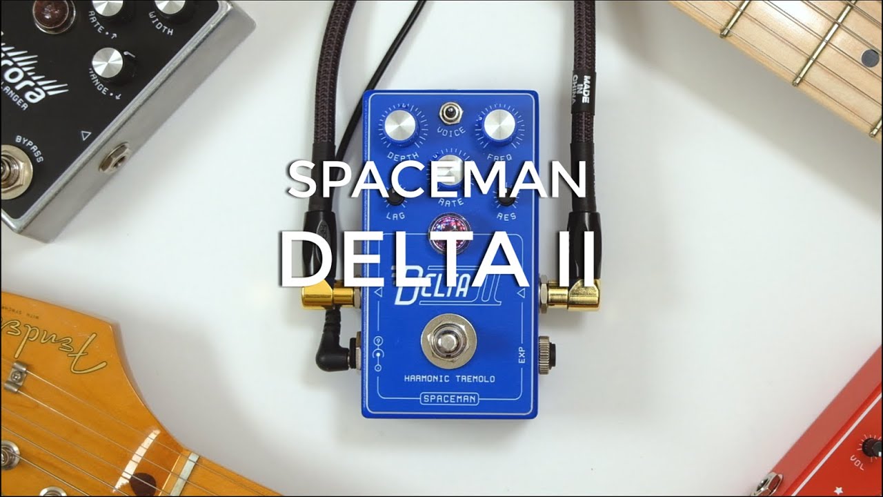 Is This The Best Harmonic Tremolo on the Market? Spaceman Effects Delta II