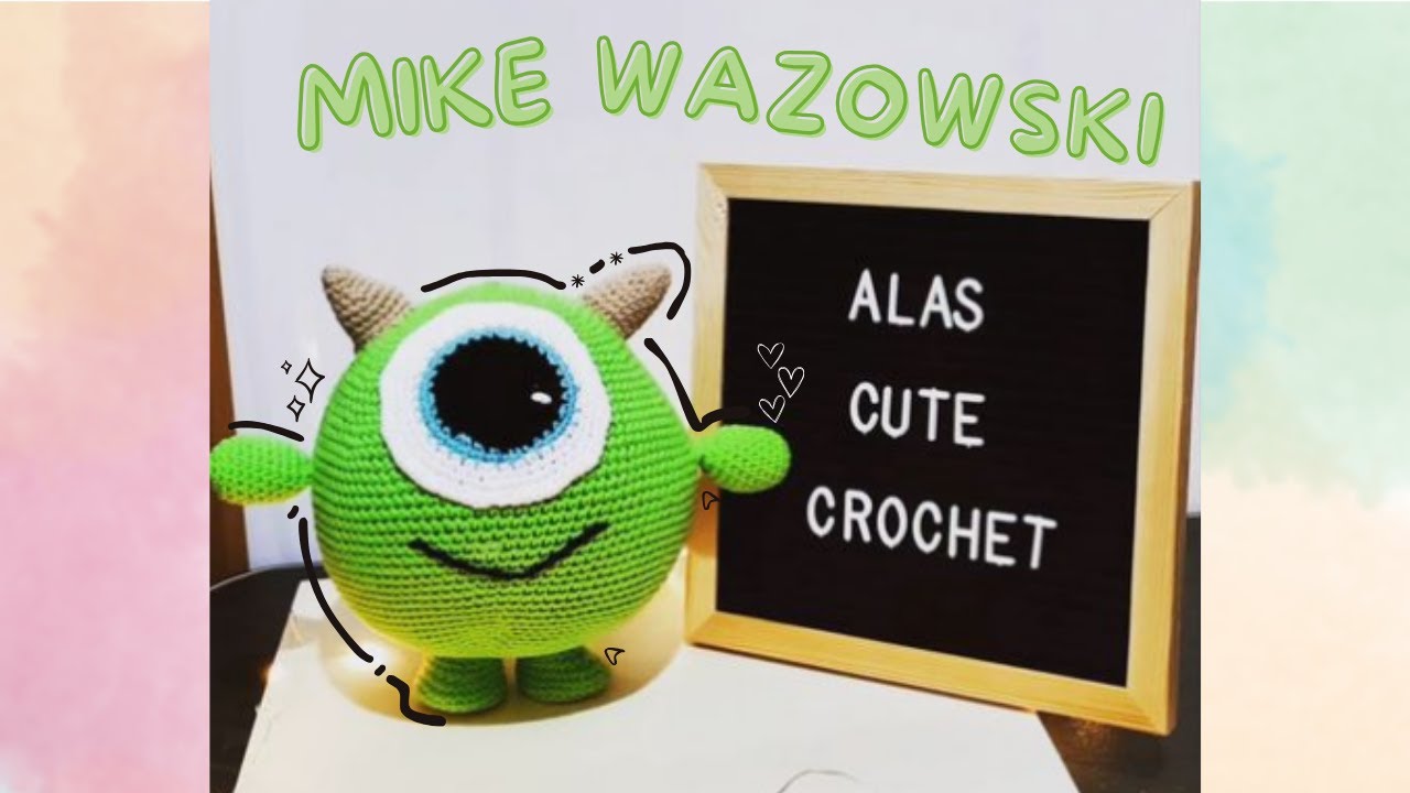 Mike Wazowski a crochet
