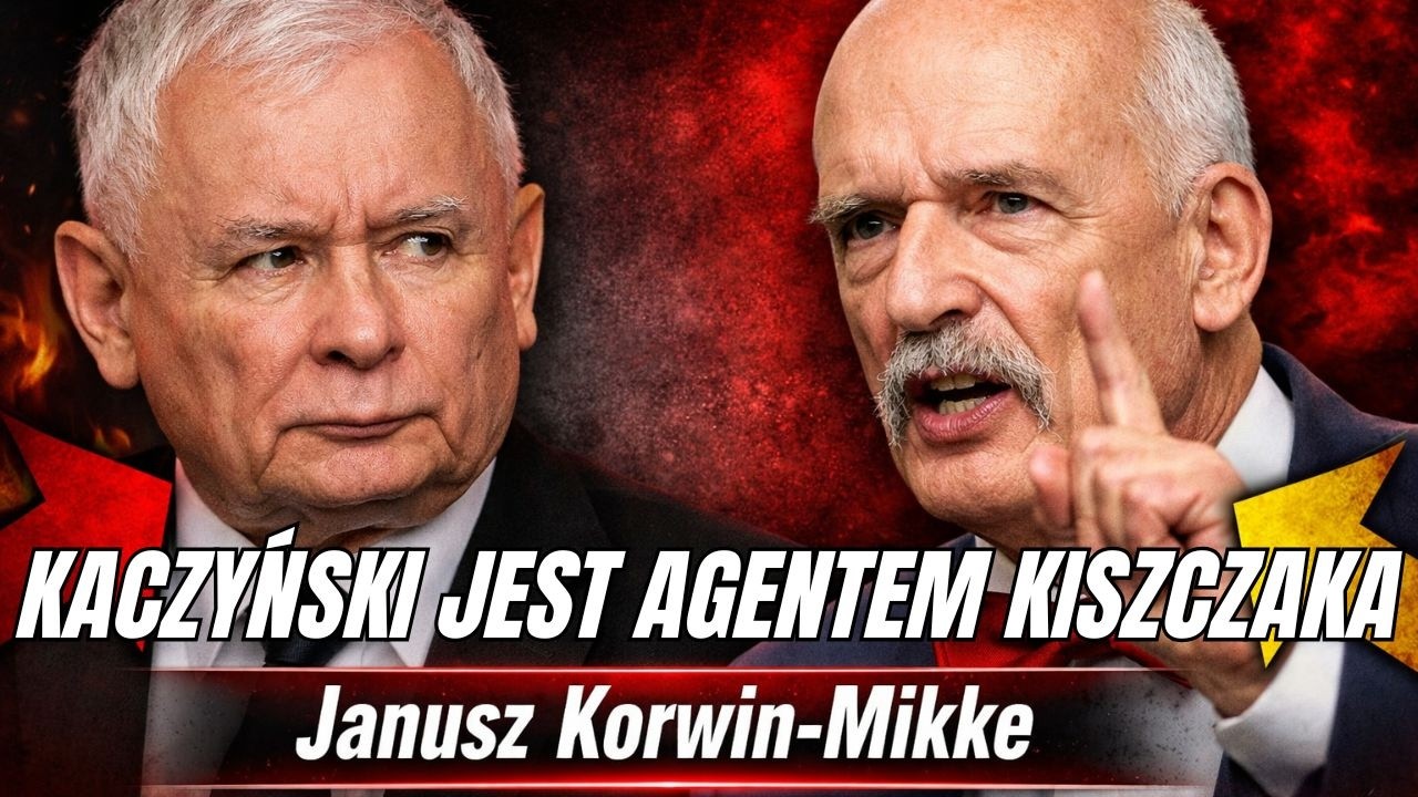 Nie ma żadnej nadziei dla PiS. Kaczyński jest agentem Kiszczaka - Janusz Korwin-Mikke