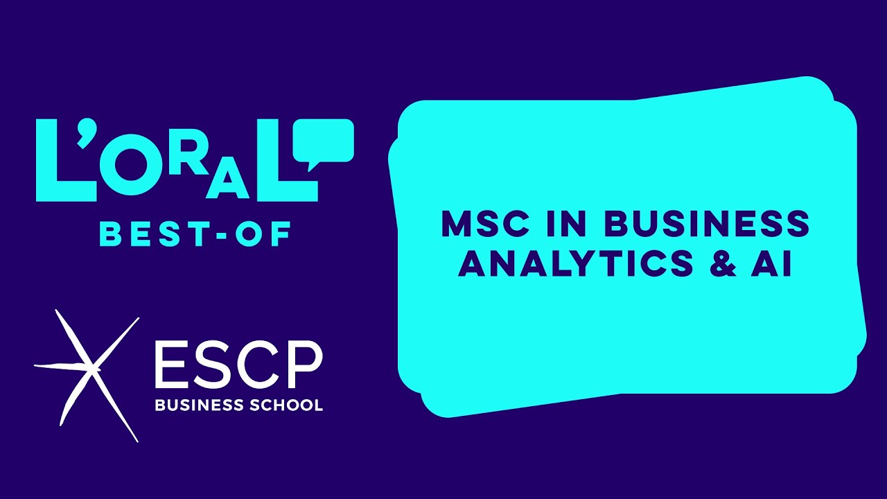 ESCP - MSc in Business Analytics & AI - best-of