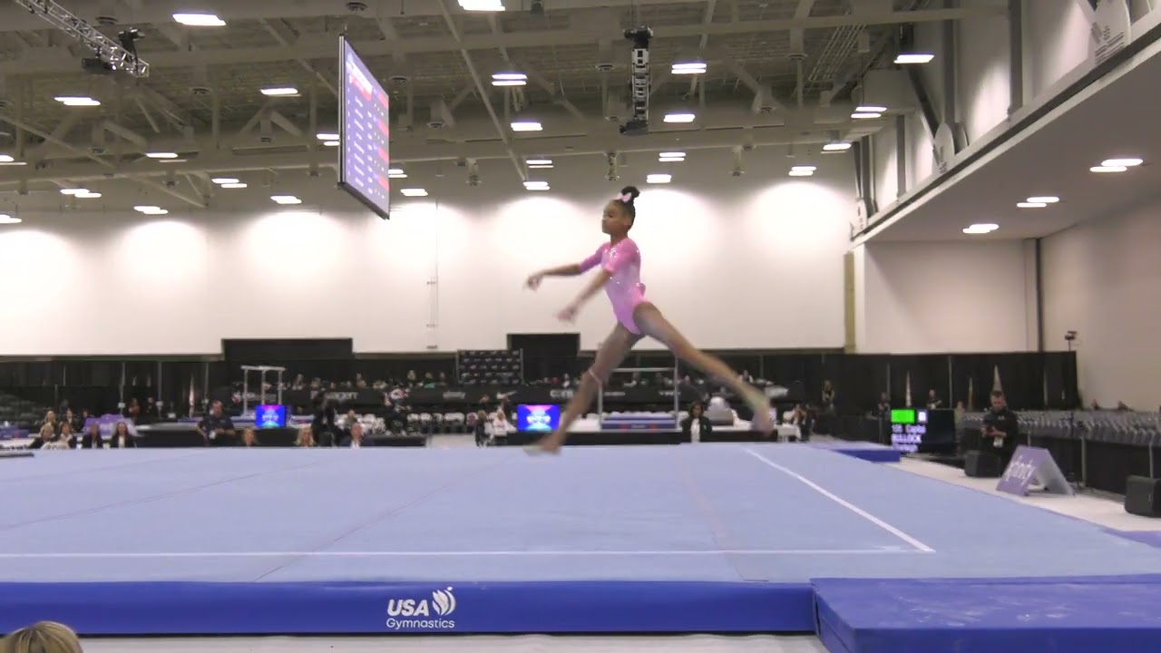 Charleigh Bullock  - Floor Exercise  - 2024 Winter Cup  - Junior Women