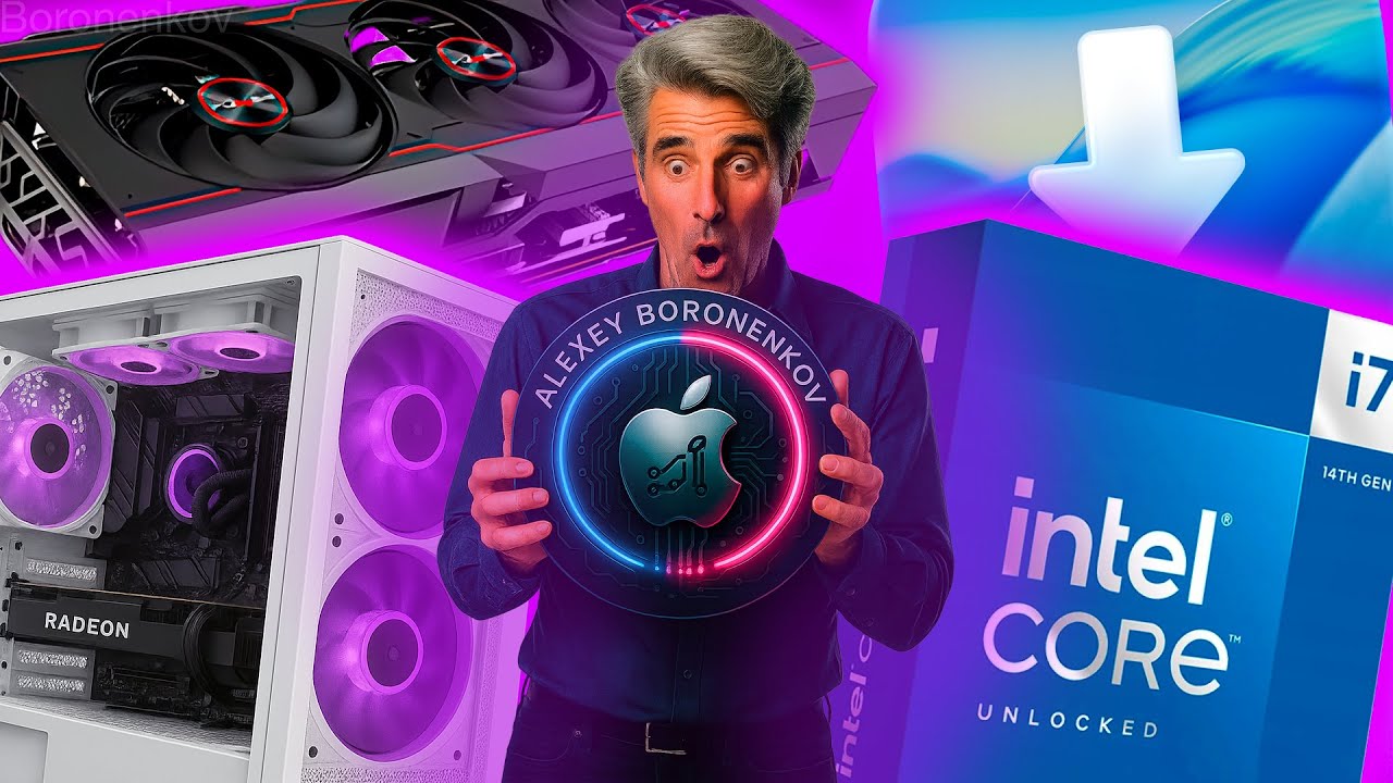 🔥КАК САМОМУ УСТАНОВИТЬ HACKINTOSH🔥 - ALEXEY BORONENKOV - 4K