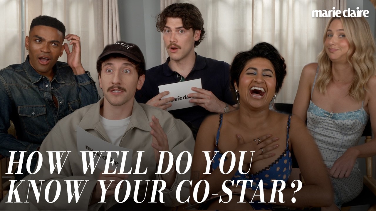 The Cast of Adults Test How Well They Know Each Other | Marie Claire