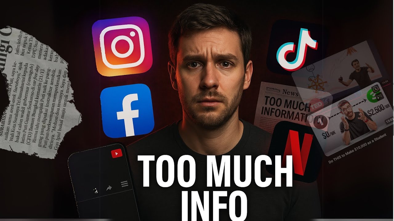 Information Addiction: How It Can Ruin Your Life! | This Eye-Opener!